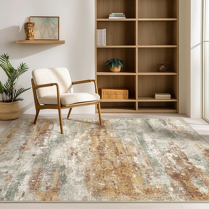 BEIMO Area Rugs 8x10 for Living Room Bedroom, Modern Abstract Machine Washable - Image 4