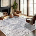 CHAMPLANT Washable Area Rug 10'x14' Boho Design Non-Shedding Easy Care Ideal by CHAMPLANT