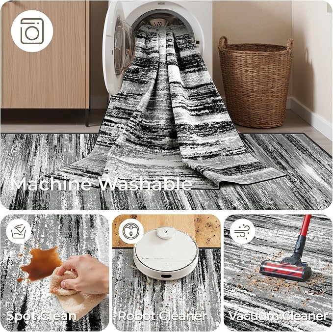 Long Bathroom Rugs Runner - Image 8