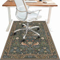 36"x48" Office Chair Mat for Hardwood Tile Floor, Under Desk Carpet Protector by BESBLEE