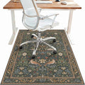 48"x60" Office Chair Mat for Hardwood Tile Floor, Under Desk Carpet Protector by BESBLEE