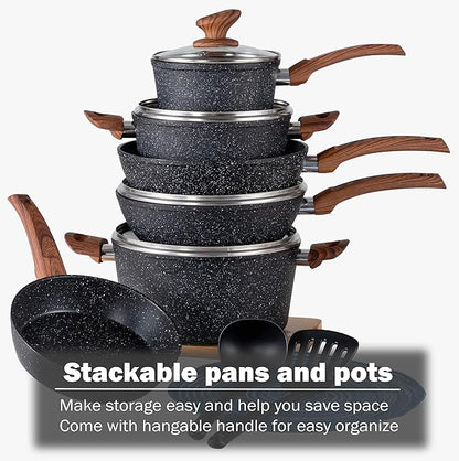 Kitchen Academy Induction Cookware Sets - Image 6