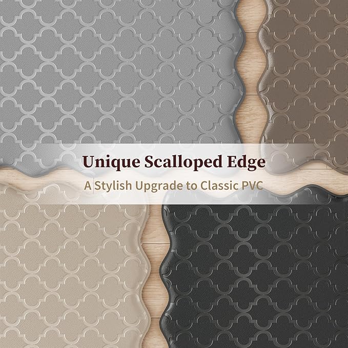 Arenarug Upgrade Scalloped Embossed Kitchen Mats - Image 2