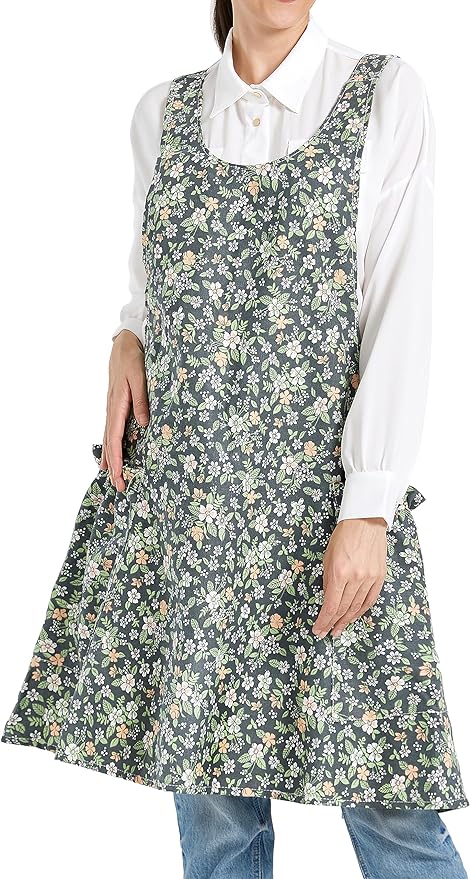 Cozy Adjustable Cross Back Aprons by APRONNER