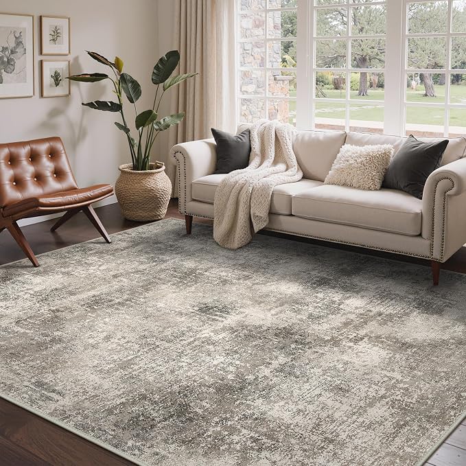 BEIMO Area Rugs 8x10 for Living Room Bedroom, Modern Abstract Machine Washable by BEIMO