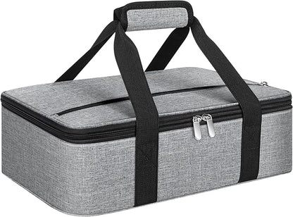 Insulated Casserole Carrier, Portable Casserole Carrier by MIAOJIE