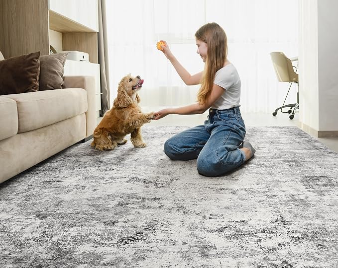 UERMEI 9x12 Area Rug Living Room Rugs - Image 8