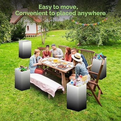 4 Pack Extra Large Disposable Trash Cans, Reusable Portable Garbage Can - Image 7