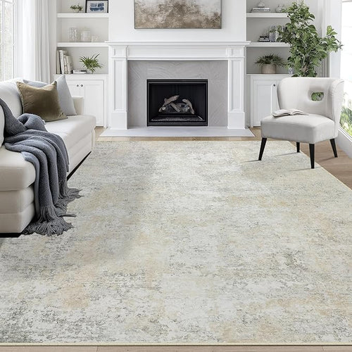 8x10 Area Rugs for Living Room Rug Washable: Abstract Large Rug for Dining Room by Aelenmu