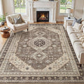 10x12 Washable Area Rug, Large Rugs by JessibouAreaRug