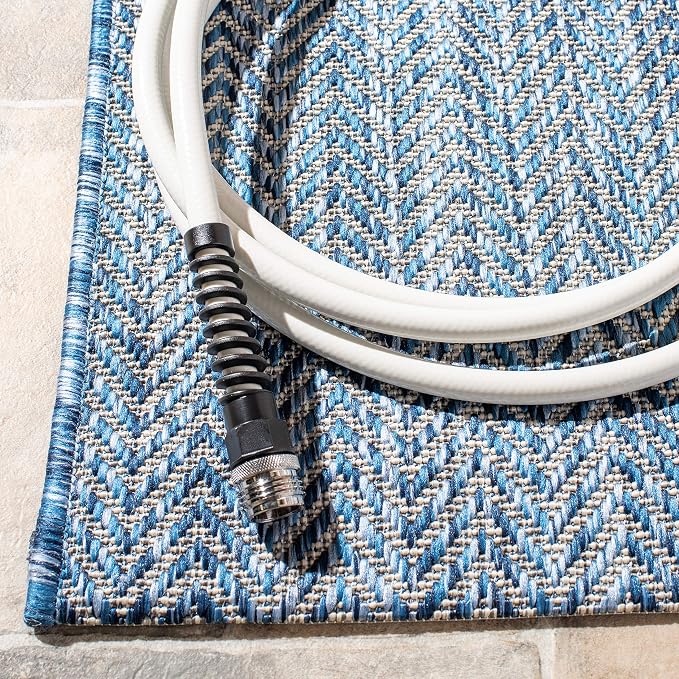 SAFAVIEH Outdoor Area Rug 10x14 - Image 3