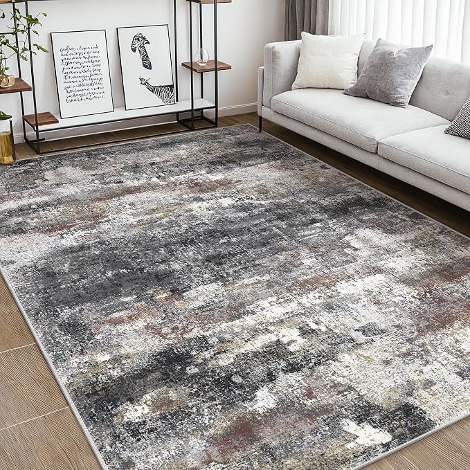 BEIMO Area Rugs 8x10 for Living Room Bedroom, Modern Abstract Machine Washable - Image 4