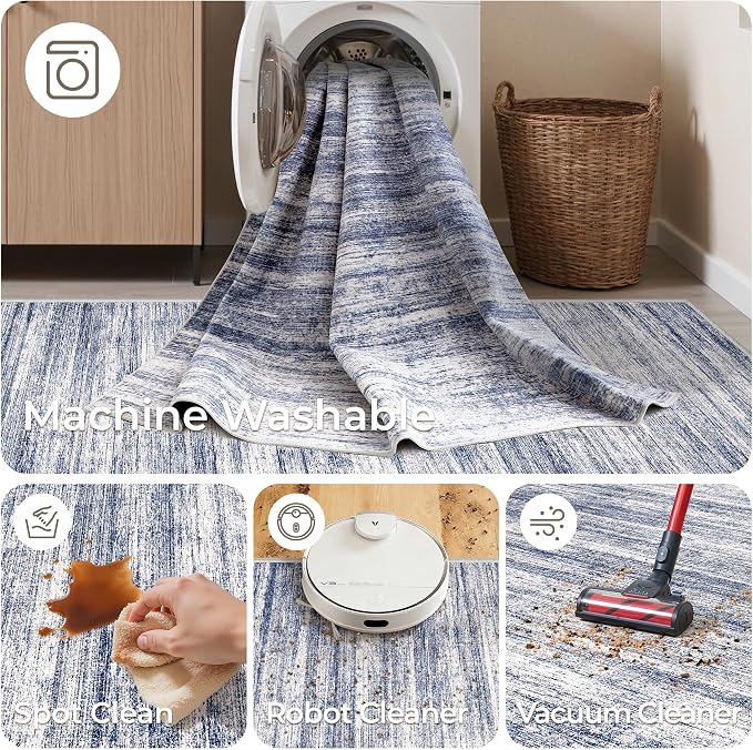 Long Bathroom Rugs Runner - Image 8