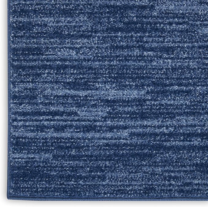 Nourison Home Nourison Essentials Navy Blue 8' x 10' Area Rug - Image 7