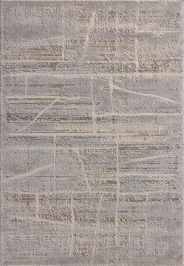 Loloi Amber Lewis Monty Collection MOT-07 Natural/Mist 6'-7" x 9'-3", .50" Pile - Image 2