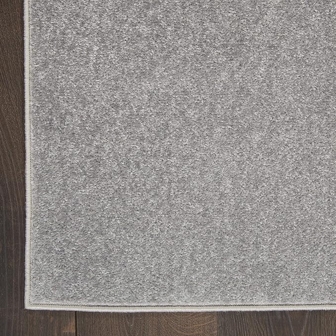 Nourison Home Nourison Essentials Silver Grey 3' x 5' Area Rug - Image 5