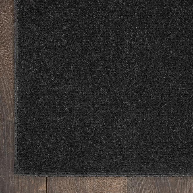 Nourison Home Nourison Essentials Black 2' x 4' Area Rug - Image 5