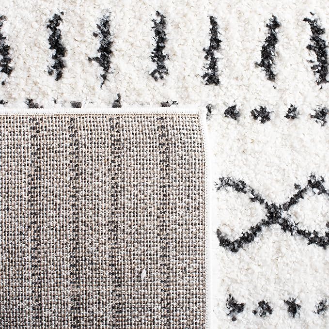 SAFAVIEH Arizona Shag Collection Runner Rug - Image 4