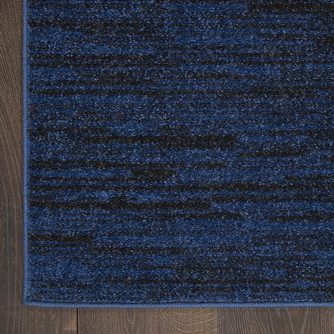 Nourison Home Nourison Essentials Midnight Blue 3' x 5' Area Rug - Image 4