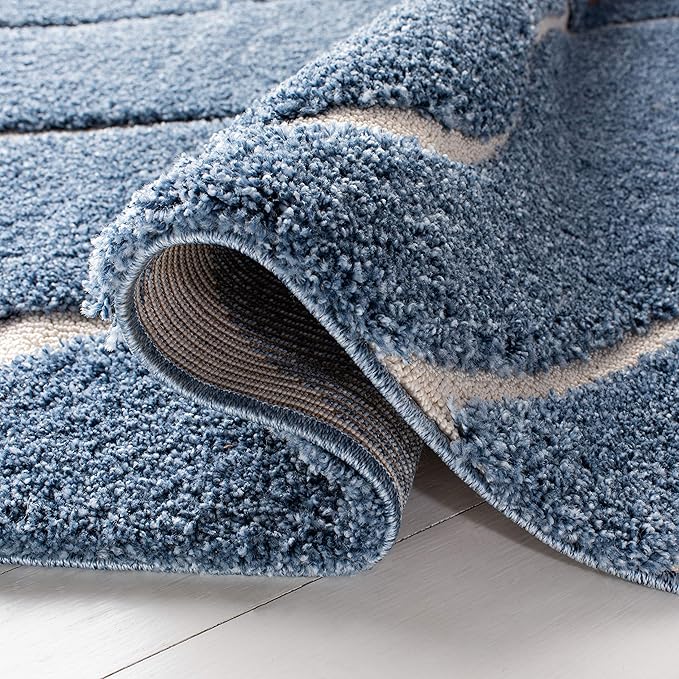 SAFAVIEH Florida Shag Collection Runner Rug - Image 6