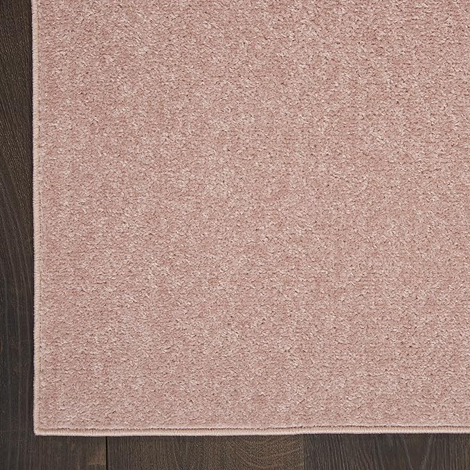 Nourison Home Nourison Essentials Pink 2'2" x 14' Area Rug - Image 5