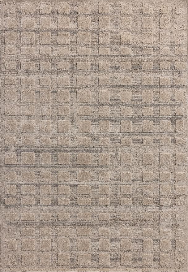 Loloi Amber Lewis Monty Collection MOT-06 Pebble/Beige 2'-7" x 8'-0" Runner Rug - Image 2