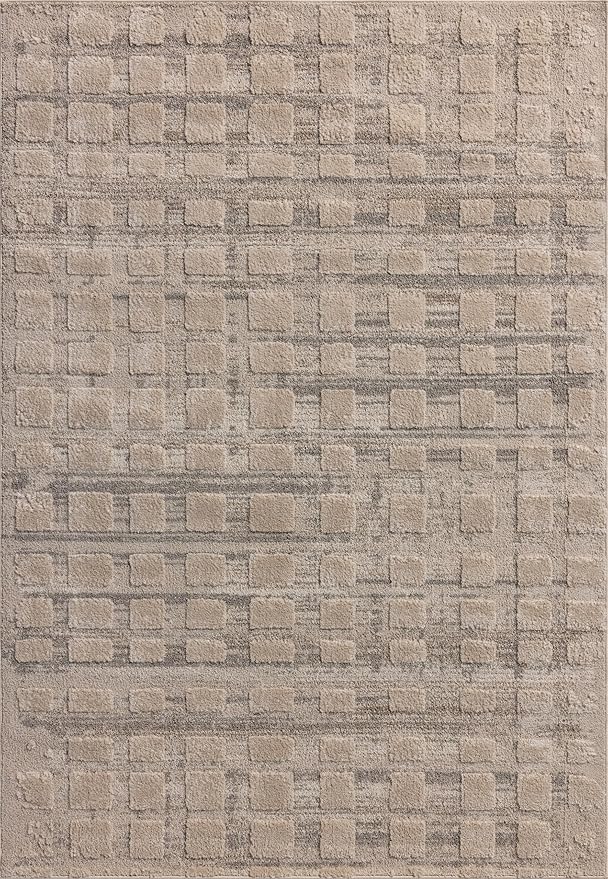 Loloi Amber Lewis Monty Collection MOT-06 Pebble/Beige 9'-2" x 13', .50" Pile - Image 3