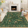 DUKINO 6x9 Rug, Washable Animal Living Room Rug by DUKINO