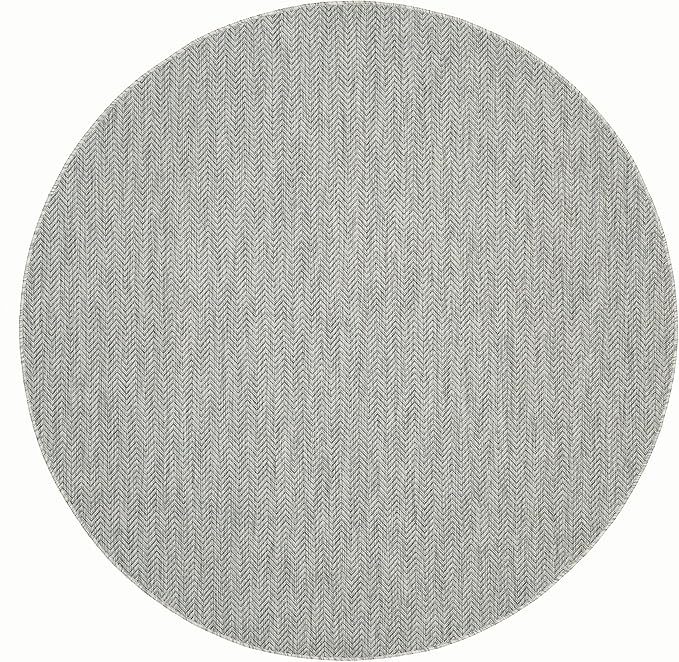 SAFAVIEH Outdoor Round Rug 7'10" - Image 3