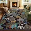 GarveeHome Jungle Rug 10x13 Washable Area Rugs by GarveeHome