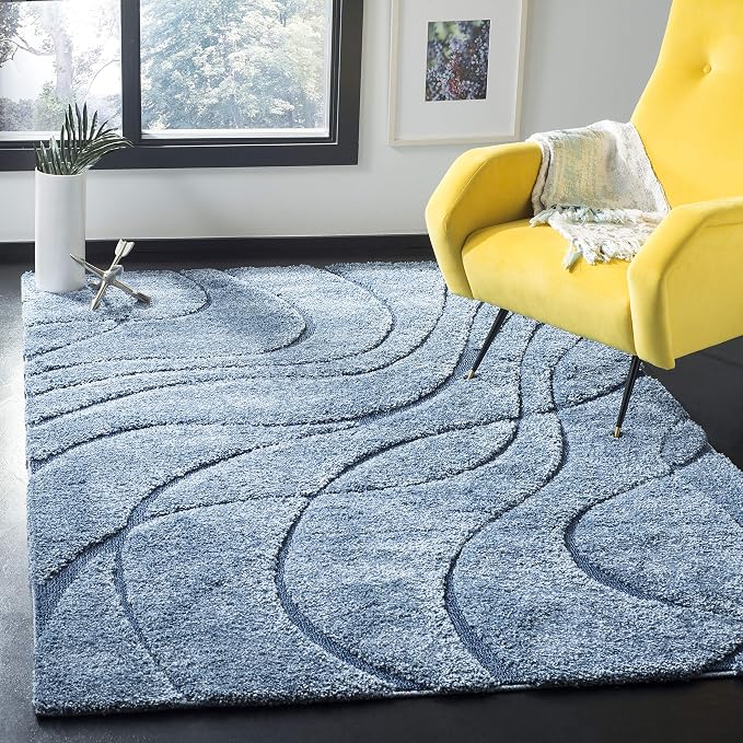 SAFAVIEH Florida Shag Collection Accent Rug - Image 2