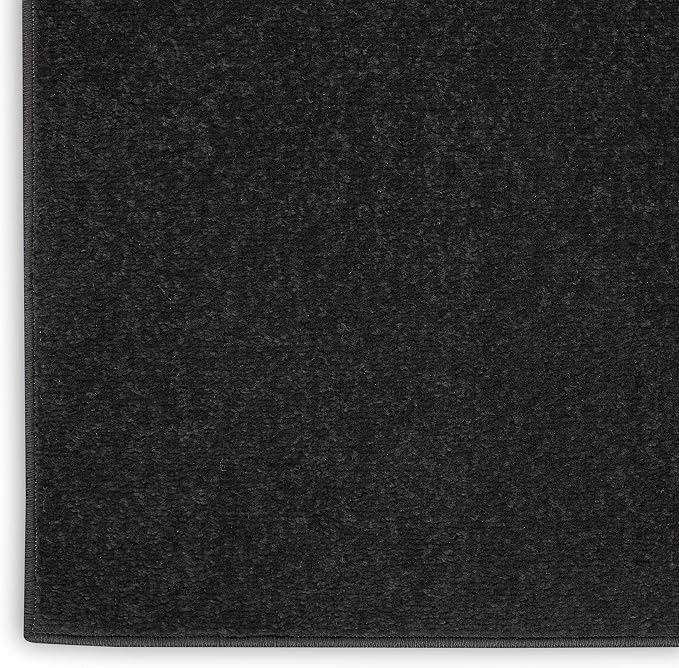 Nourison Home Nourison Essentials Black 8' x 10' Area Rug - Image 7