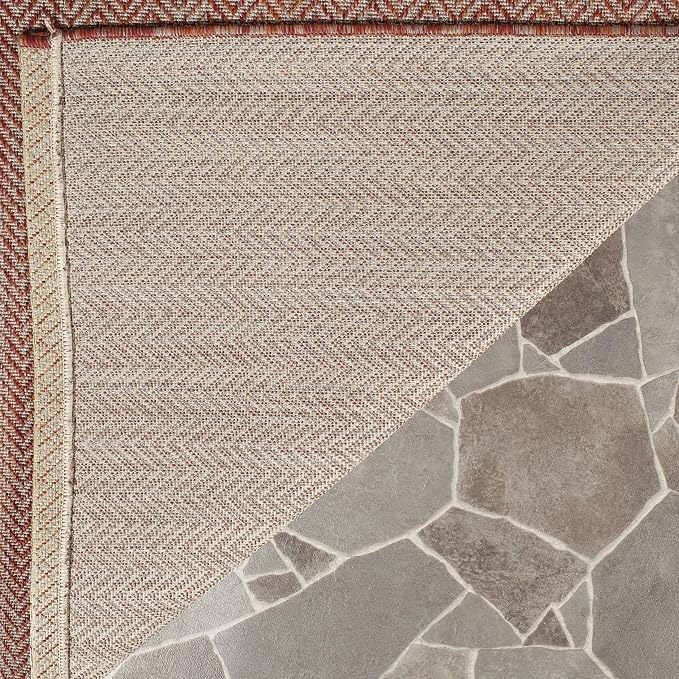 SAFAVIEH Outdoor Square Rug 10' - Image 3