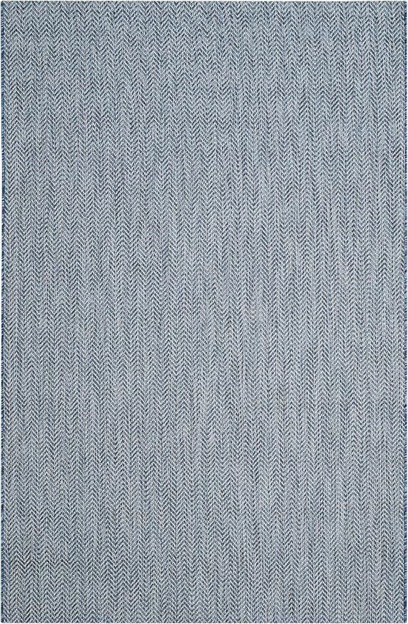 SAFAVIEH Outdoor Area Rug 6'7"x9'6" - Image 3