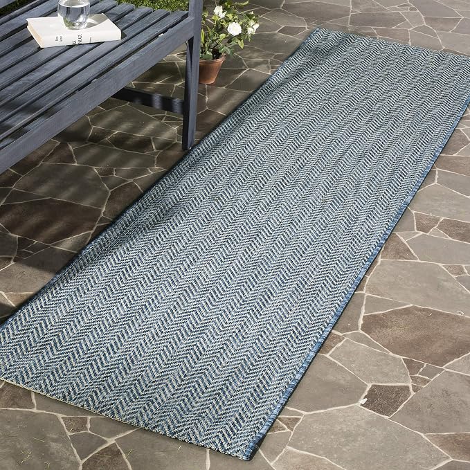 SAFAVIEH Outdoor Runner Rug 2'3"x18' - Image 2
