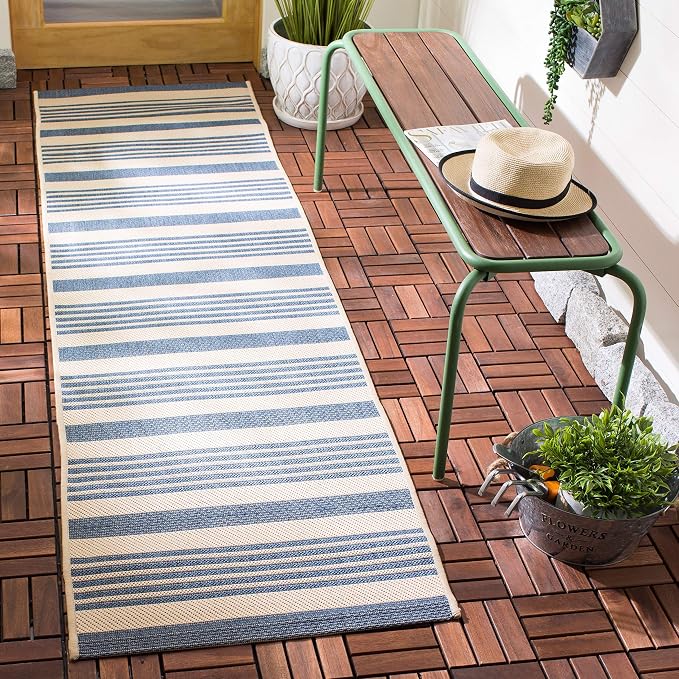 SAFAVIEH Washable Rug Outdoor Courtyard Collection - Image 3