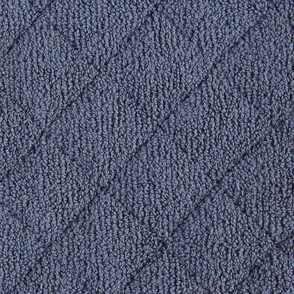 DII Basic Terry Collection Quilted 100% Cotton, Stonewash Blue, 3 Piece - Image 3