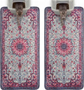 Hompet Cat Litter Mat 2 Pack, 24.8x54 Large Machine Washable Trapping Mats by Hompet