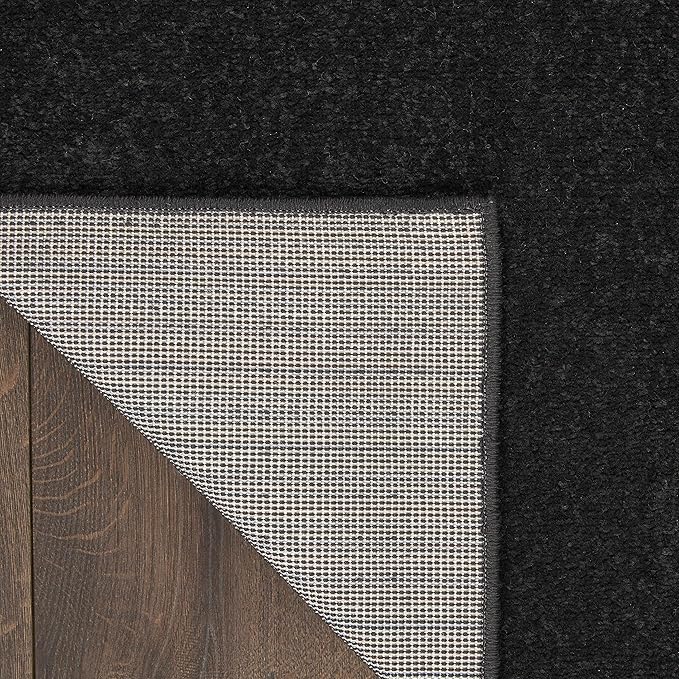 Nourison Home Nourison Essentials Black 2' x 4' Area Rug - Image 4
