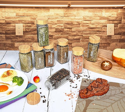 24-Piece Spice Jars Set by Le'raze: Glass Jars - Image 8