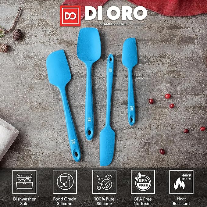 DI ORO Silicone Spatula Set - Image 3